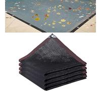 Pond Covers - Pond Netting | Leaf Net Cover | Lightweight Leaf Net Pool Cover Inground Rectangular Mesh Winter Cover for Sunshade | Tighter Six- Strong and Tight and Not Easy to Tear |