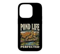 Pond Life Perfecected Turtle Pond Marsh Wildlife Coque pour iPhone 14 Pro