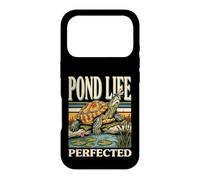Pond Life Perfecected Turtle Pond Marsh Wildlife Coque pour iPhone 17 Pro