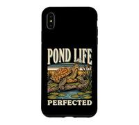 Pond Life Perfecected Turtle Pond Marsh Wildlife Coque pour iPhone XS Max