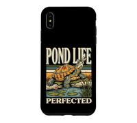 Pond Life Perfecected Turtle Pond Marsh Wildlife Coque pour iPhone XS Max
