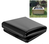 Pond Liners for Koi Ponds, Aquaculture and Water Gardens, Black(4x5m)