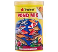 Pond Mix 1000ml / 160g - Aliment pour Koi et Poissons d'étang, mélange de Plusieurs Types d'aliments pour Poissons d'étang