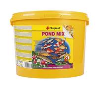 Pond Mix 11L / 1,6kg - Aliment pour Koi et Poissons d'étang, mélange de Plusieurs Types d'aliments pour Poissons d'étang