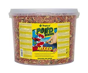 POND STICKS MIXED 11L / 900g - Aliment à multi ingrédients sous forme de bâtonnets flottants pour carpes koï et poissons de bassin