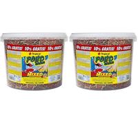 Pond Sticks Mixed 3,3L / 270g - Aliment à Multi ingrédients sous Forme de bâtonnets flottants pour carpes koï et Poissons de Bassin (Lot de 2)