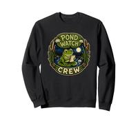 Pond Watch Crew Observation des Grenouilles Sweatshirt