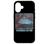 Pondering My Orb Meme Coque pour iPhone 16