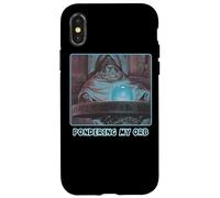 Pondering My Orb Meme Coque pour iPhone X/XS