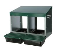 Pondoir 2 nids Kerbl Vert 53x52x43,5 cm