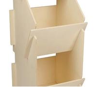 Pondoir en bois - KERBL - Peuplier - Pour 10 poules - Dimensions H: 83cm L: 30cm P: 35cm