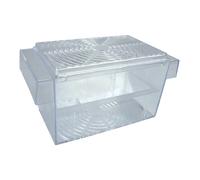 Pondoir flottant vivipare pour aquarium Zolux Blanc 8x17x8 cm