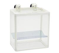 Pondoir isoloir large 2 en 1 Aqua Della Blanc 22,3x10,6x10,7 cm