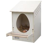 Pondoir KERBL - Bois - 51 x 34 x 53 cm - Blanc - Pour poule