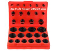 PONDON Joints toriques pour une étanchéité fiable, 30 tailles, kit de joints toriques NBR, kit de joints toriques métriques, experts en plomberie, appareils électroniques, cylindres assortis