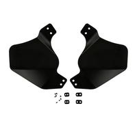 PONDON Lot de 2 protections auditives pour casque d'airsoft, caoutchouc ABS rigide, coque latérale amovible, fixation rapide sur rail de casque, noir