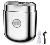 PONDON Mini rasoir électrique étanche avec USB Type-C, alliage rechargeable portable