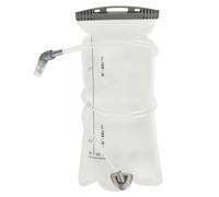 PONDON Poche d'hydratation, 2 l, réservoir d'eau sans BPA, sac de rangement pliable de 17 x 36 cm, avec fermeture rapide à un bouton, pour la course, la randonnée, le cyclisme
