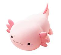 PONDON PONDON Axolotl Veilleuse rechargeable en forme de dinosaure, lueur chaude, contrôle du robinet, cadeau pour et adultes