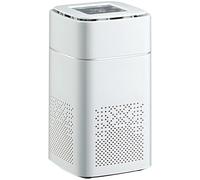 PONDON Purificateur d'air, bureau, pour la maison, avec entrée d'air à 360°, filtration à trois couches, design compact pour chambre à coucher et bureau, affichage numérique, éliminateur d'odeurs