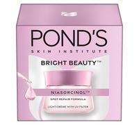 POND'S Bright Beauty Crème de jour 35 g, non grasse, hydratant quotidien matifiant, SPF 15 - avec niacinamide pour éclaircir les taches brunes pour une peau éclatante
