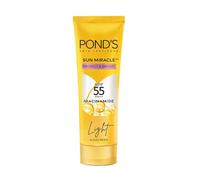 Pond's Le sérum Pond's boost Sunscreen prévient et adoucit les taches brunes grâce à la puissance du SPF 55 et du sérum niacinamide C 50 g