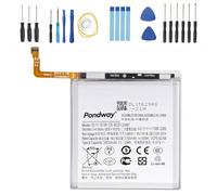 Pondway Batterie de rechange 3900 mAh 3,88 V EB-BS912ABY compatible avec Samsung Galaxy S23 SM-S911B Smartphone Batterie Li-ion rechargeable avec outil de réparation