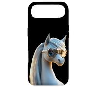 Poney avec Lunettes de Soleil Cavalière Ponette Poneys Coque pour iPhone Air