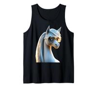 Poney avec Lunettes de Soleil Cavalière Ponette Poneys Débardeur