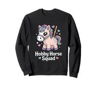 Poney Kawaii Pastel pour Enfants Hobby Horse Squad Sweatshirt