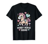 Poney Kawaii Pastel pour Enfants Hobby Horse Squad T-Shirt