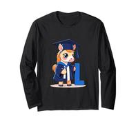 Poney Lettre L Alphabet avec Toque Manche Longue