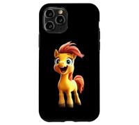 Poney Poulain Cavalière Poneys Équitation Ponette Coque pour iPhone 11 Pro