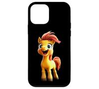 Poney Poulain Cavalière Poneys Équitation Ponette Coque pour iPhone 12 Mini