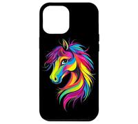 Poney Poulain Cavalière Poneys Équitation Ponette Coque pour iPhone 12 Pro Max