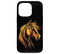 Poney Poulain Cavalière Poneys Équitation Ponette Coque pour iPhone 13 Pro