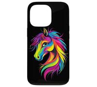 Poney Poulain Cavalière Poneys Équitation Ponette Coque pour iPhone 13 Pro