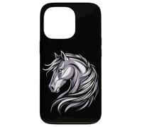 Poney Poulain Cavalière Poneys Équitation Ponette Coque pour iPhone 13 Pro