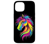 Poney Poulain Cavalière Poneys Équitation Ponette Coque pour iPhone 15