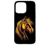 Poney Poulain Cavalière Poneys Équitation Ponette Coque pour iPhone 15 Pro Max