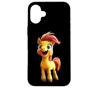 Poney Poulain Cavalière Poneys Équitation Ponette Coque pour iPhone 16 Plus