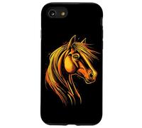 Poney Poulain Cavalière Poneys Équitation Ponette Coque pour iPhone SE (2020) / 7/8