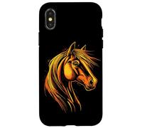 Poney Poulain Cavalière Poneys Équitation Ponette Coque pour iPhone X/XS