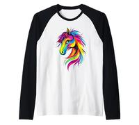 Poney Poulain Cavalière Poneys Équitation Ponette Manche Raglan