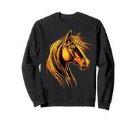 Poney Poulain Cavalière Poneys Équitation Ponette Sweatshirt