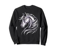 Poney Poulain Cavalière Poneys Équitation Ponette Sweatshirt