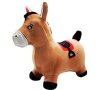 Poney Sauteur Gonflable avec housse en peluche Neutre G