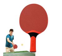 -Pong - Raquette de pong - En caoutchouc imperméable - Raquette intérieure et extérieure - Équipement de sport pour les coups d' - Design ergonomique - Un accessoire pour adultes - Contrôle