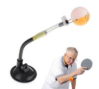 Pong Trainer Robot | Machine à bille de pong à rapide fixe avec clip de type ventouse - Accessoires de tennis de table stables pour l'entraînement, les caresses, l'exercice, les et les