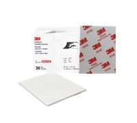ponge de pon age dossier dos soft 3m 02604 4 1/2 x 5 1/2 dans le grain fin de coupe rapide gris 20 pack